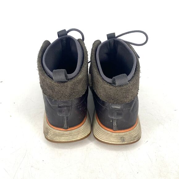 Chaco Dixon Mid Denim Blue Leather Chukka Boot Mens Size 10.5 - Picture 2 of 10